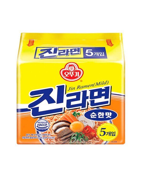 JIN RAMEN_Picante medio paq. de 5u